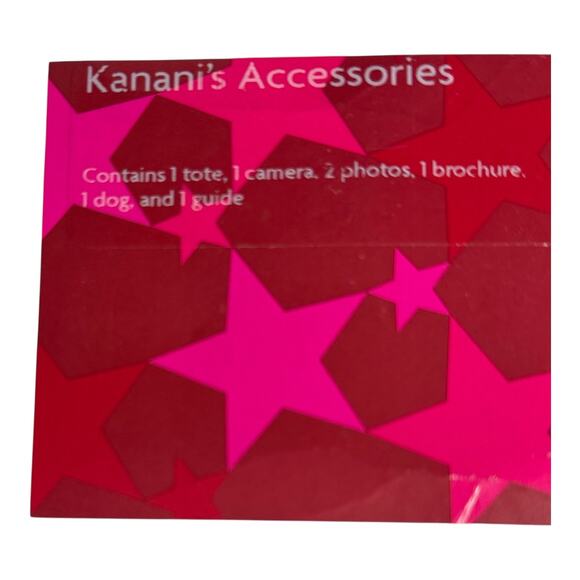 American Girl KANANI ACCESSORIES Dog Tote Bag Photos Guide Book Brochure Box - Picture 8 of 9